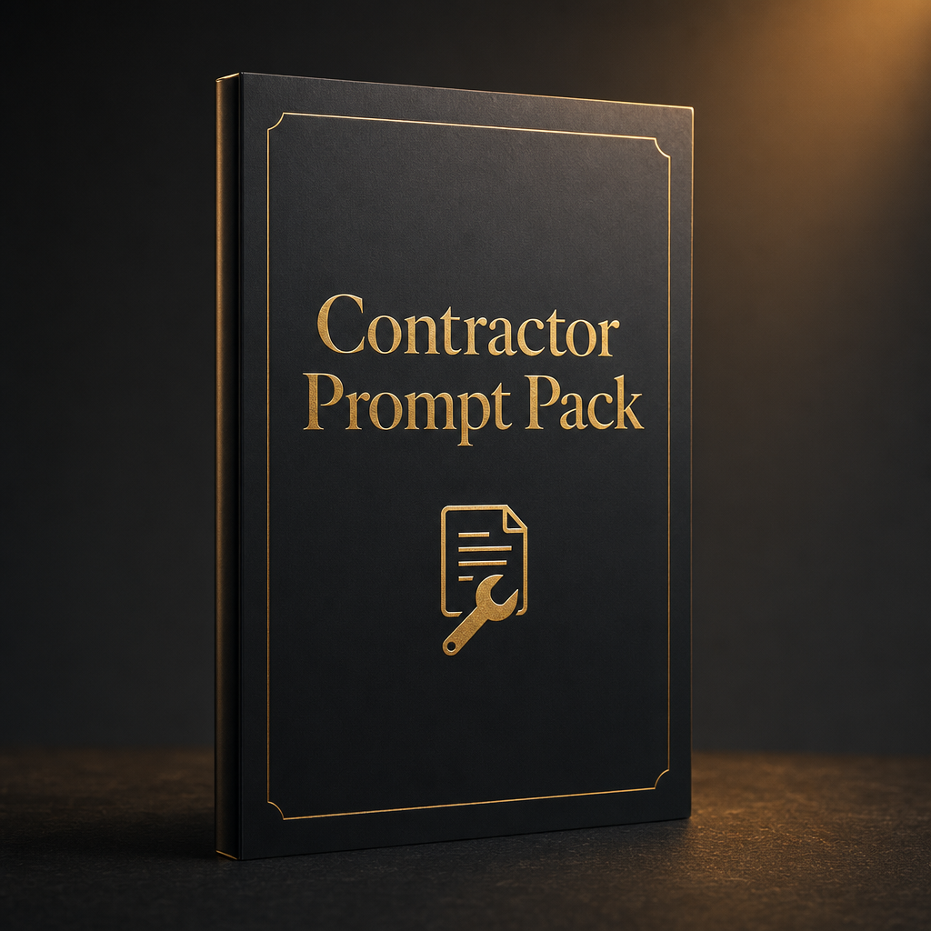 The Contractor Prompt Pack.