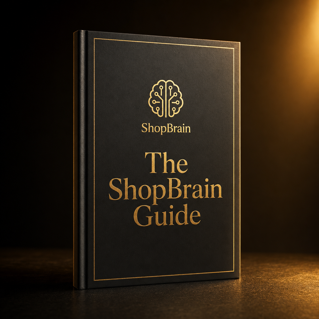 The ShopBrain Guide.
